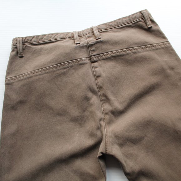 MM6 Maison Margiela Skinny Cotton Zipper Pant Size US 2/ IT 38 - Picture 5 of 8